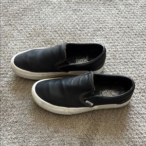 Vans Classic Slip-On Perforated Leather Shoe